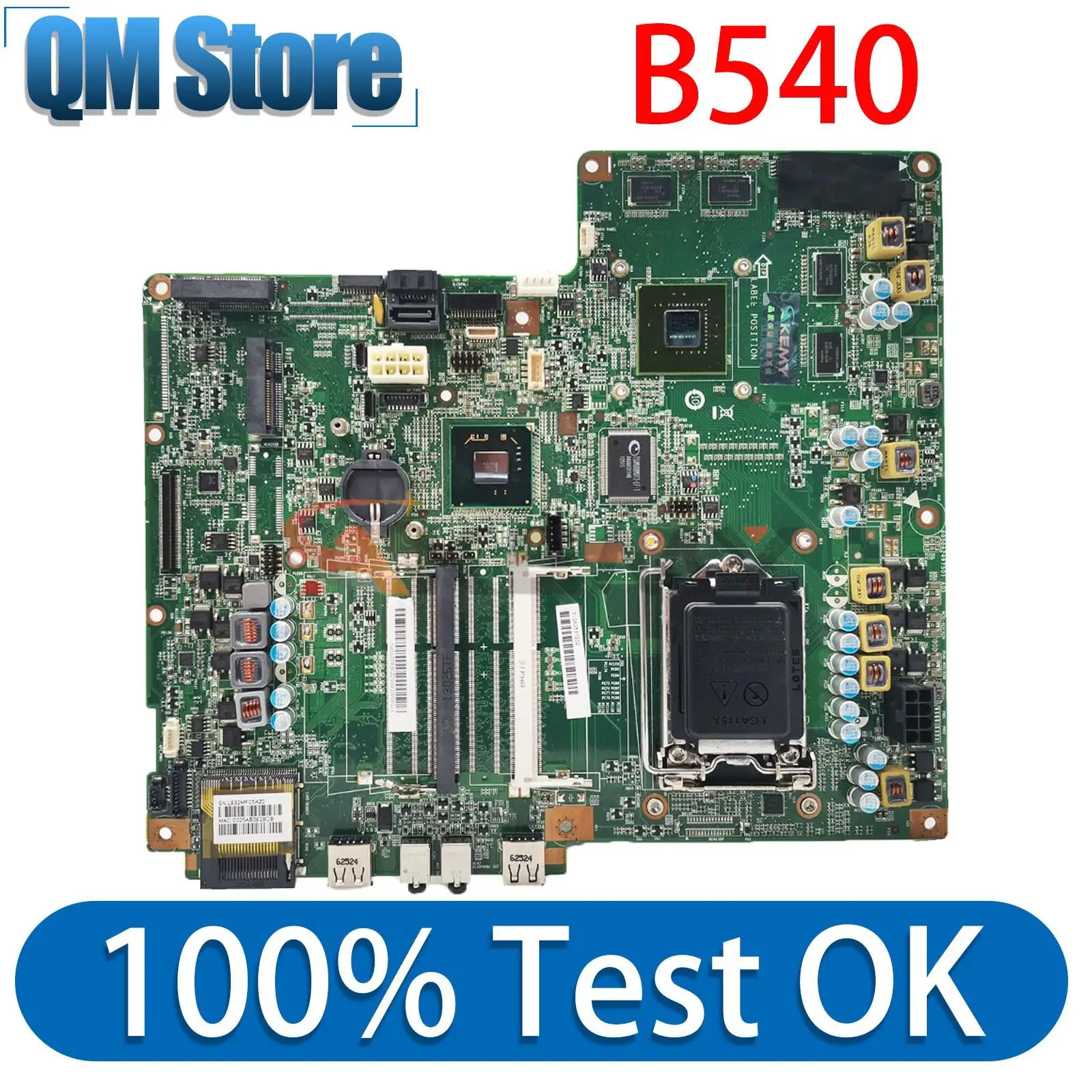 Универсальная материнская плата CIH77S V1.0 для Lenovo B340 B540 B540P, дискретная видеокарта без интерфейса телевизора Универсальная материнская плата CIH77S V1.0 для Lenovo B340 B540 B540P, дискретная видеокарта без интерфейса телевизора