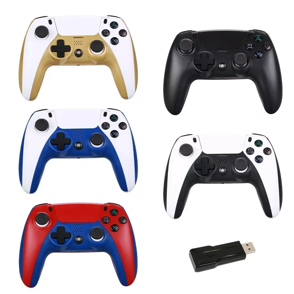 

Support Bluetooth Gamepad For PS4 Elite/Slim/Pro Wireless Game Controller For Switch /PC/ Andriod/ IOS Joystick Dual Vibration