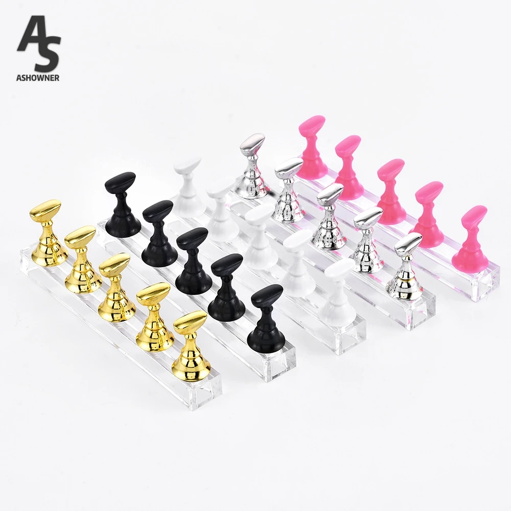 

Многоцветный Магнитный дисплей для ногтей 5 шт., 10, 5 х7, 5 см