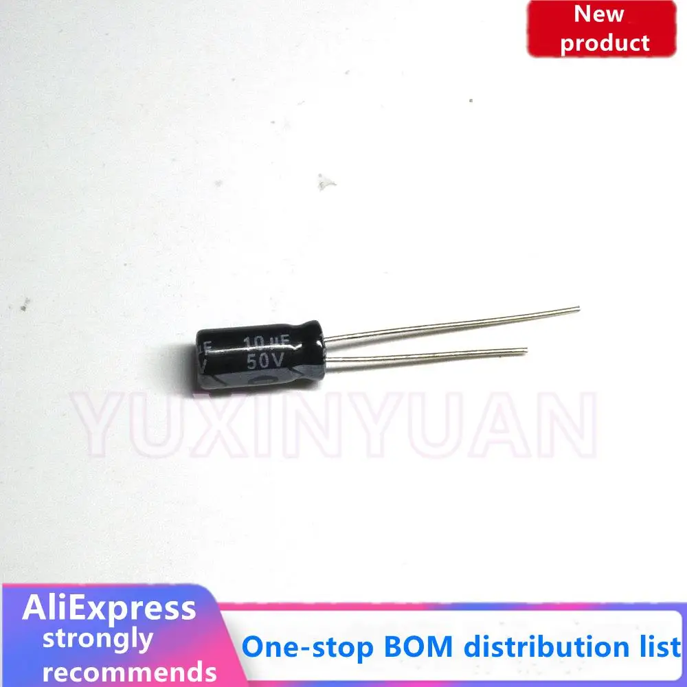 10 шт./лот 50 В 330 мкФ метод объем 10*16 105 градусов в алюминиевый электролитический