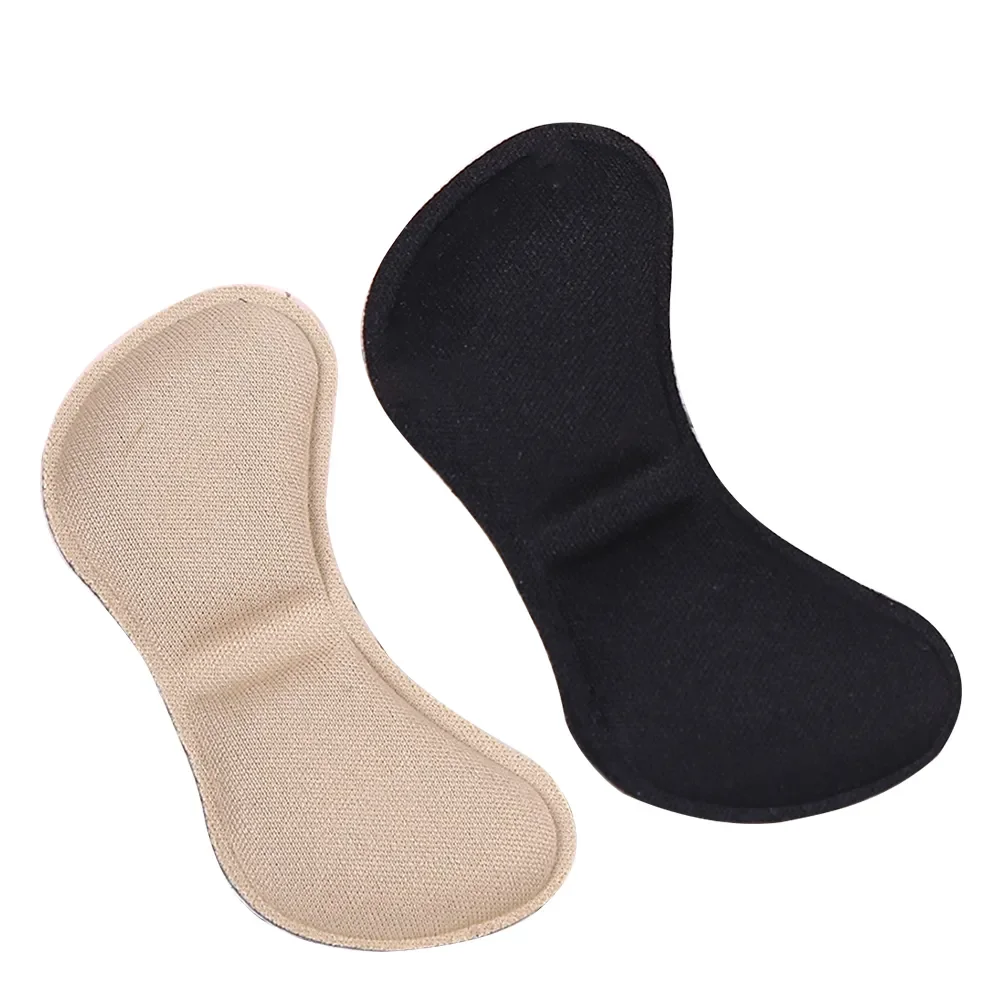 Pair Heel Liner Shoe Heel Insoles Pain Relief Cushion Anti-Wear Adhesive Feet Care Pads Heel Sticker Grips Crash Insole Patch