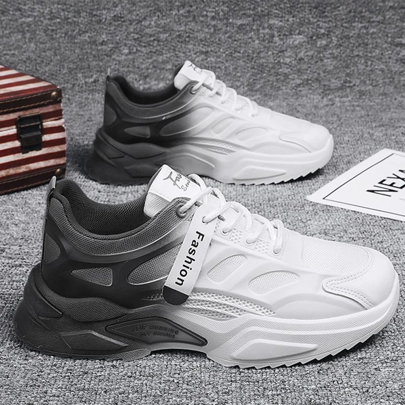 2022 Men Sneakers Trendy Breathable Tennis Male Casual Shoes Chunky Footwears Outdoor Man Running Sports Shoes Zapatillas Hombre