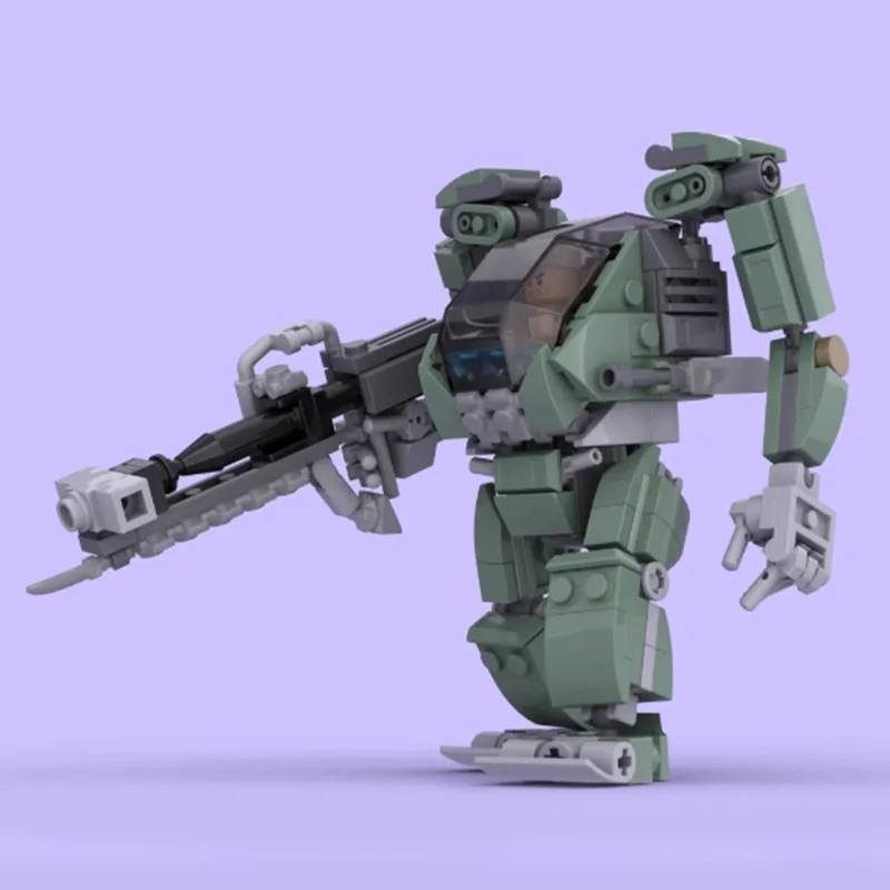 Набор строительных блоков MOC AMP mecha robot boy