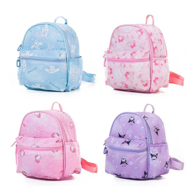 

Kawaii Sanrio Children's School Bags Hello Kittys Accessories Cute Cartoon Anime Lightweight Small Shoulder Bag Toys Girls Gift