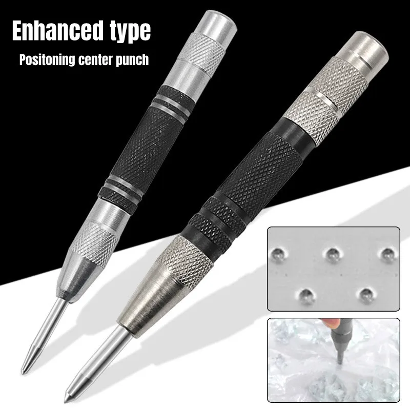 

Automatic Centre Punch General Automatic Punch Woodworking Metal Drill Adjustable Spring Loaded Automatic Punch Hand Tools Sets