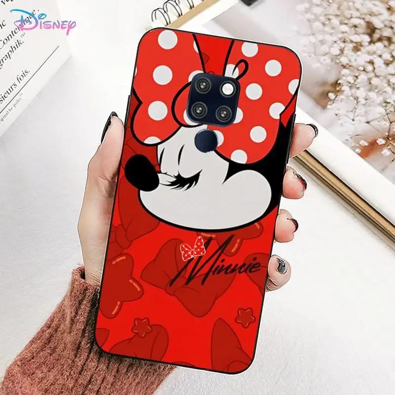 Чехол для телефона Disney Minnie Huawei Mate 20 10 9 40 30 lite pro X Nova 2 3i 7se |