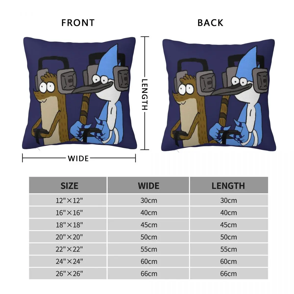 Наушники Rigby And Mordecai Gamer A Наволочка