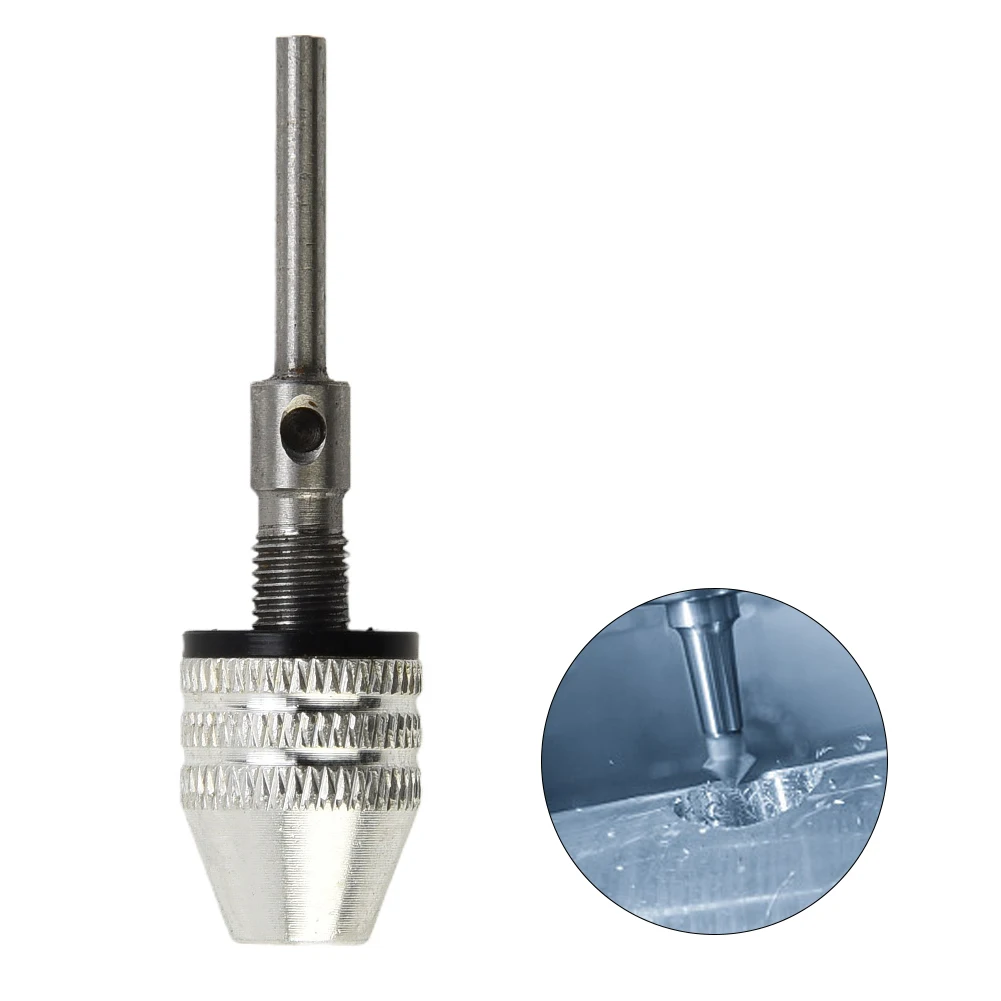 

0.3-3.4mm Keyless Drill Chuck Bit Quick Change Electric Grinder Shank Adapter Converter Tool Bit Rotary Tools Accessories
