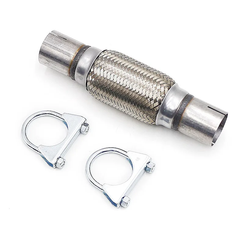 

Stainless Steel Exhaust Flex Pipes Tube Flex Coupler With Interlock Super Flexible 45x200mm 50x300mm