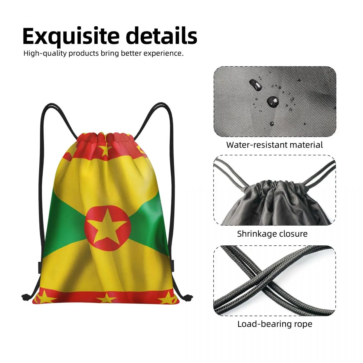 Рисунок 4 - Флаг Гренады Сумки на шнурке