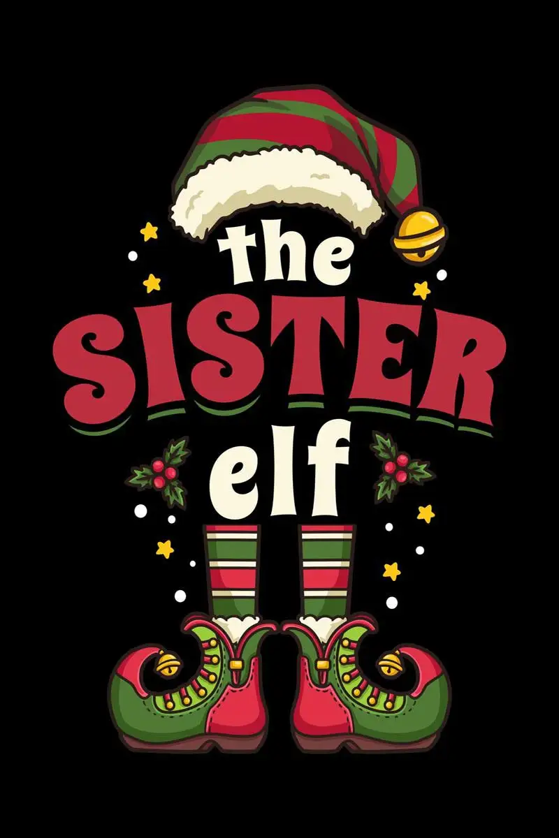 

Рождественская винтажная металлическая вывеска Sister Elf, жестяные таблички, Настенный декор, украшение для комнаты в стиле ретро для творчест...