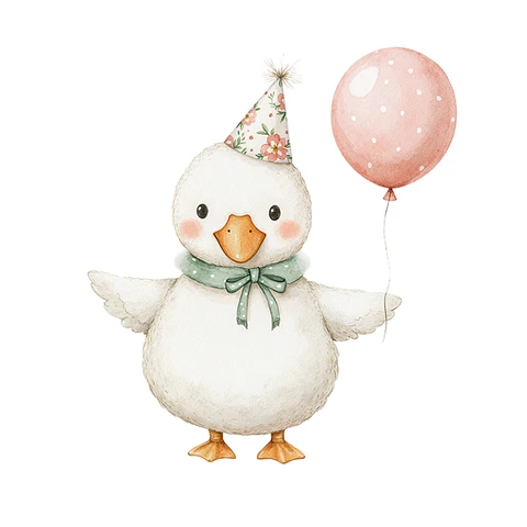 Картонный фотофон "Акварель, милый ребенок, глуплый гусь" BEIPOTO