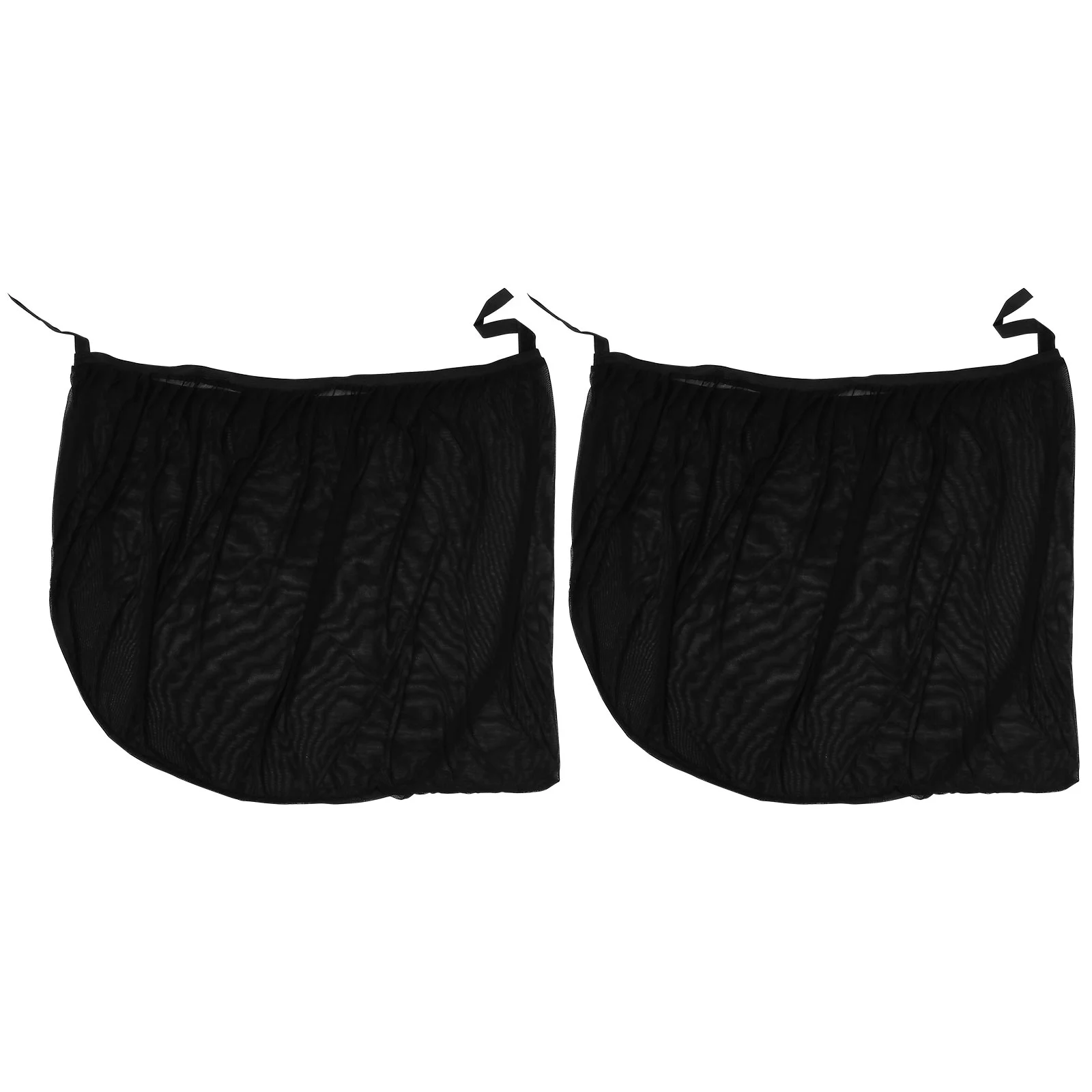 

1 Pair Vehicle Protective Window Shade Useful Breathable Rear Window Sunshades