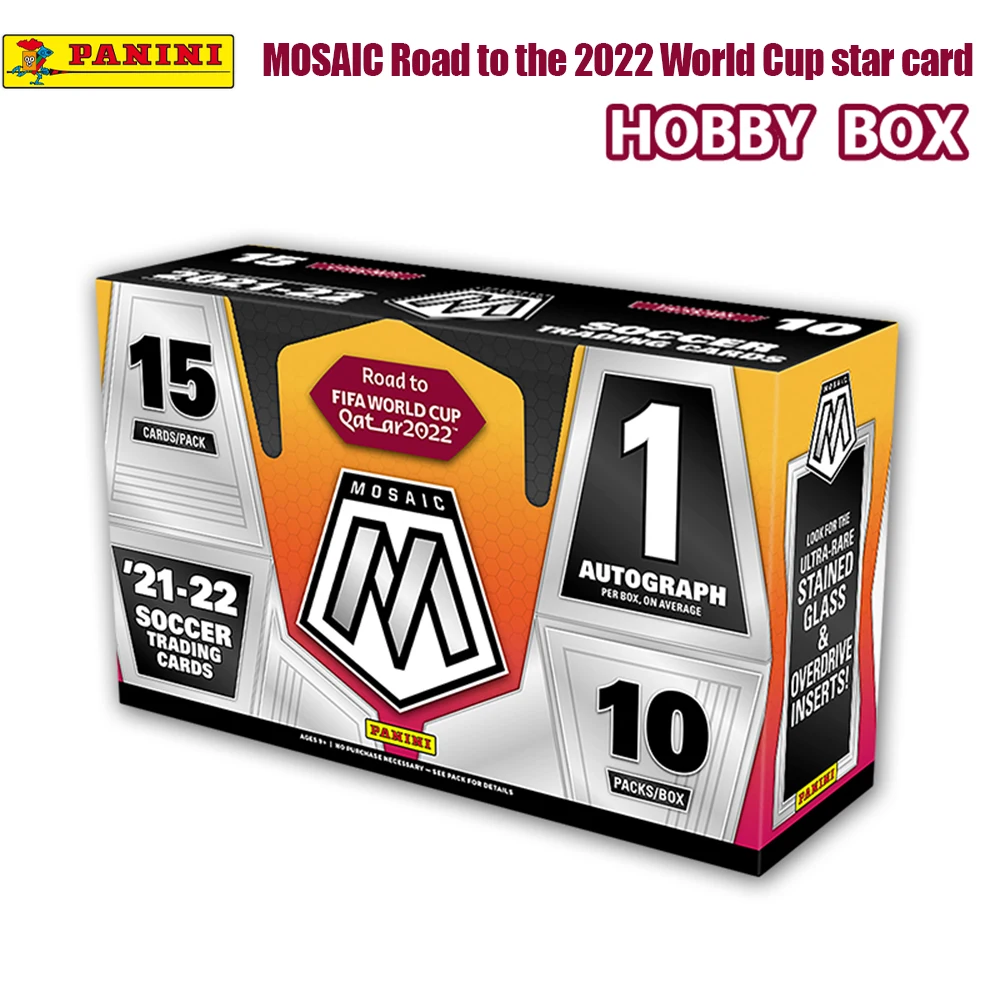 

Panini 2022 Qatar World Cup Mosaic Mosaic Star Card Hobby Soccer Star Collection Signature Card Footballer Limited Card Box