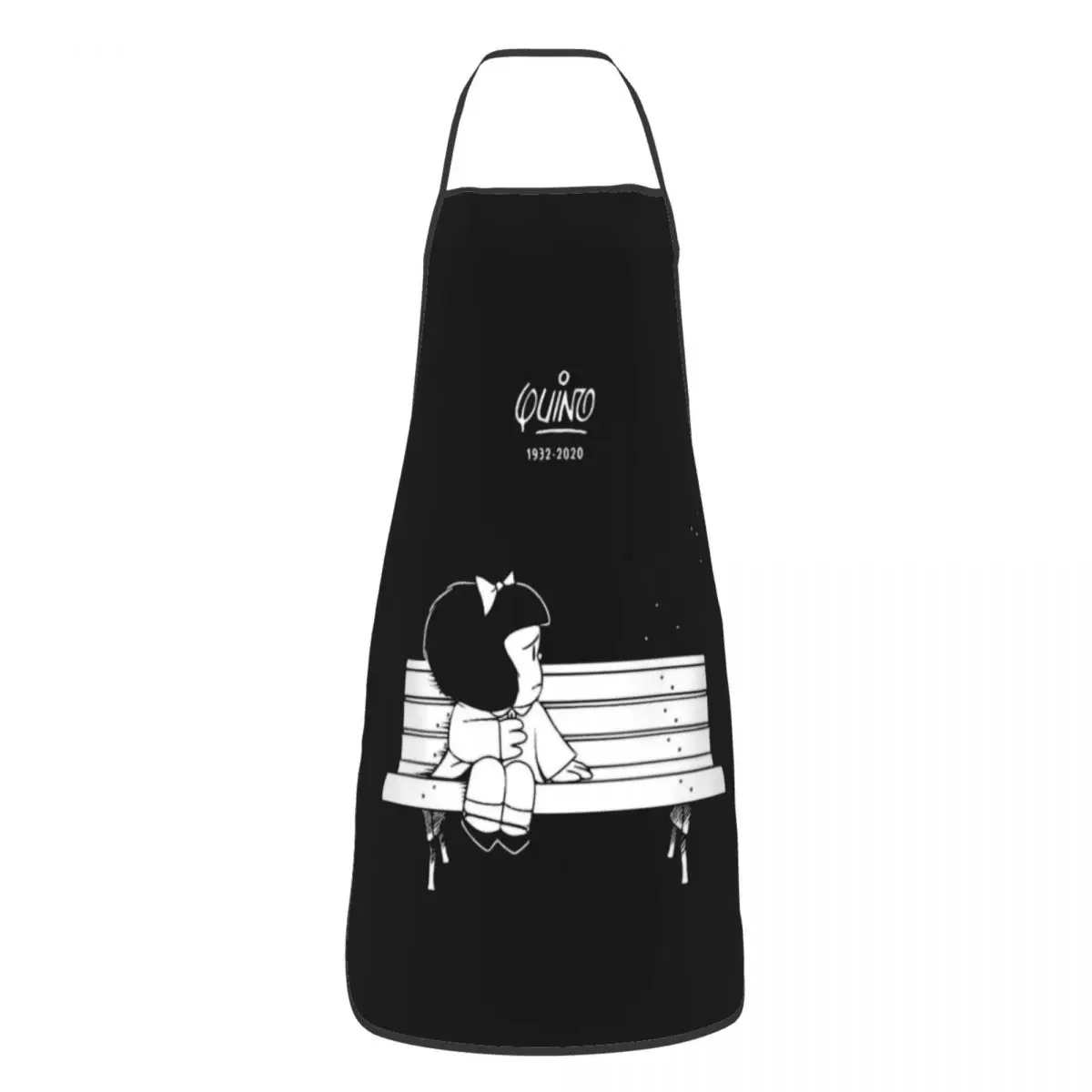 

Фартук Mafalda Quino Tribute Design для мужчин и женщин, для мужчин, Аргентина, мультфильм манга, унисекс, кухонный шеф-повар, фартук, кухня, Приготовление выпечки
