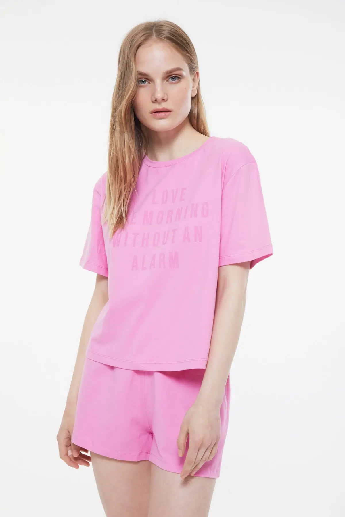 

Trendyol Tagline Knitted Pajamas Set THMSS21PT0898