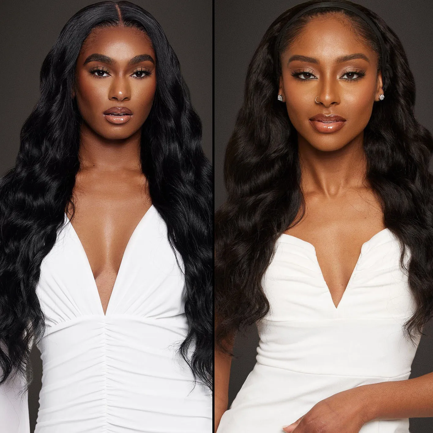 IUPin 13x4 телесные волнистые фронтальные парики человеческие волосы для женщин