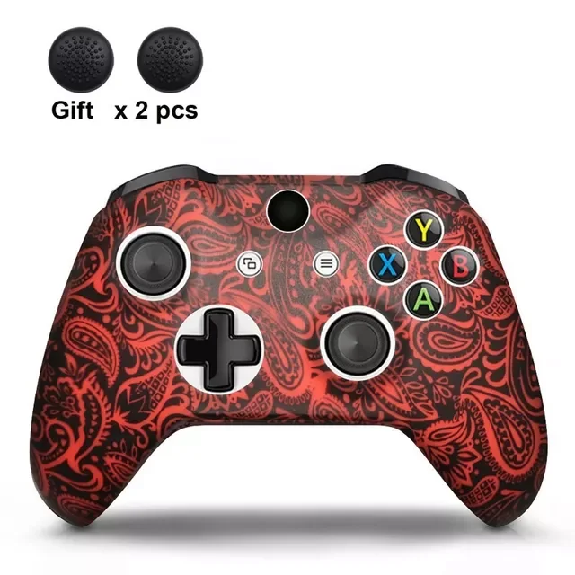 

2022 trend for Xbox One Slim Joystick Controller Cover for XBox One X S Camouflage Cover Grips Caps Silicone Protective Case
