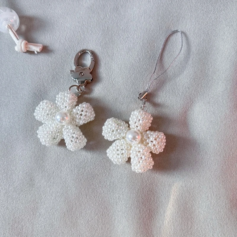 Универсальный жемчужный цветок аксессуар для телефона цветочный