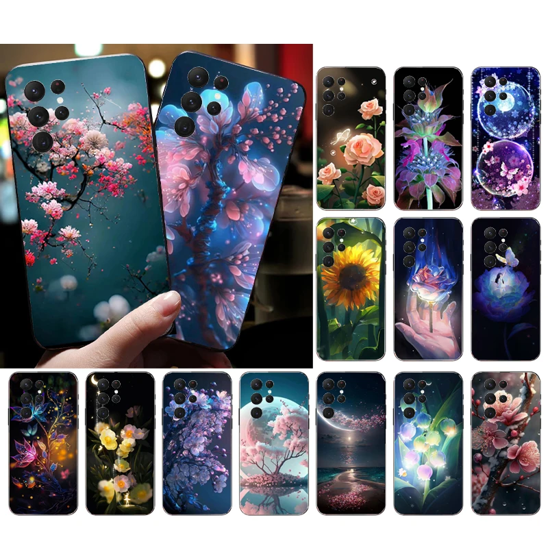 

Amazing Flower Tree Phone Case for Samsung Galaxy S23 S22 S21 S20 Ultra S20 S22 S21 S10E S20FE Note 10Plus Note20 Ultra