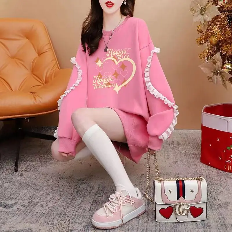 Тонкая женская толстовка с капюшоном среднего и длинного размера в западном