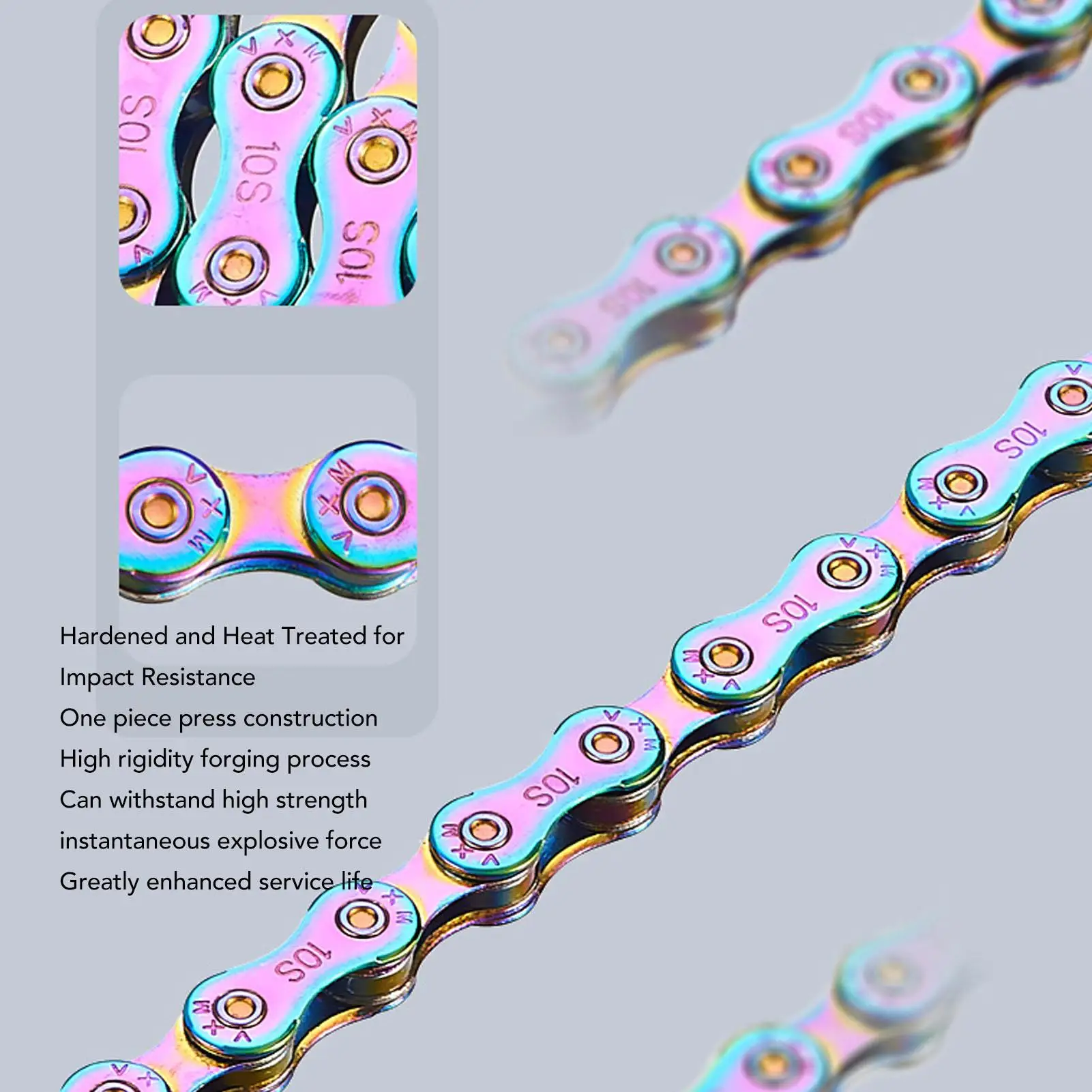 11-скоростная цепь для горного велосипеда с полным покрытием горных велосипедов