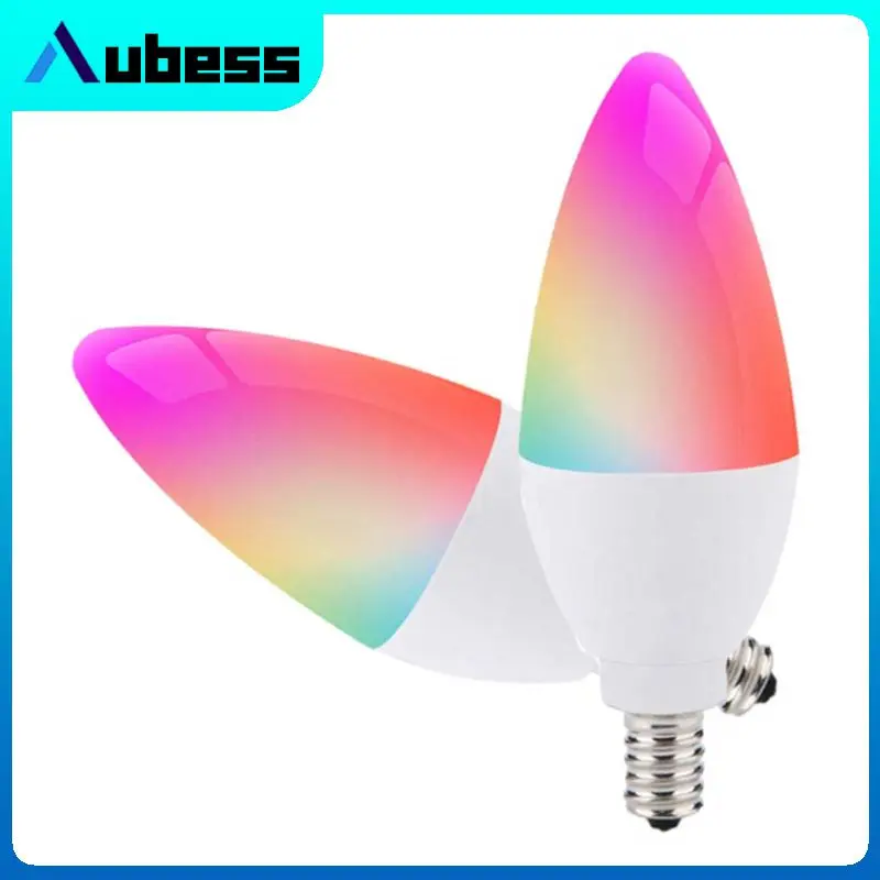 

Умная Светодиодная лампа E12/e14, 5 Вт, с голосовым управлением