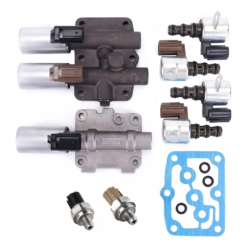 

Transmission Solenoid Kit For Honda Accord Acura MDX 28250-P6H-024 28250-P7W-003 28400-P6H-013 28500-P6H-013