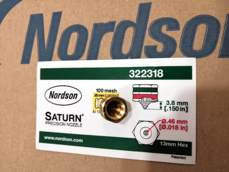 Nordson Nuoxin горячего расплава клейкая машина одно отверстие прямое сопло BR 322318