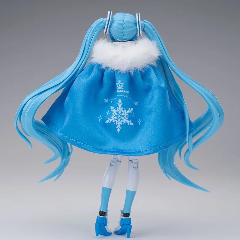 Коллекционная сборная пластиковая фигурка Hatsune Miku Snow Miku от Originate Soskill: милая модель для сборки (art.: 3920dbd974171) - 3920dbd974171