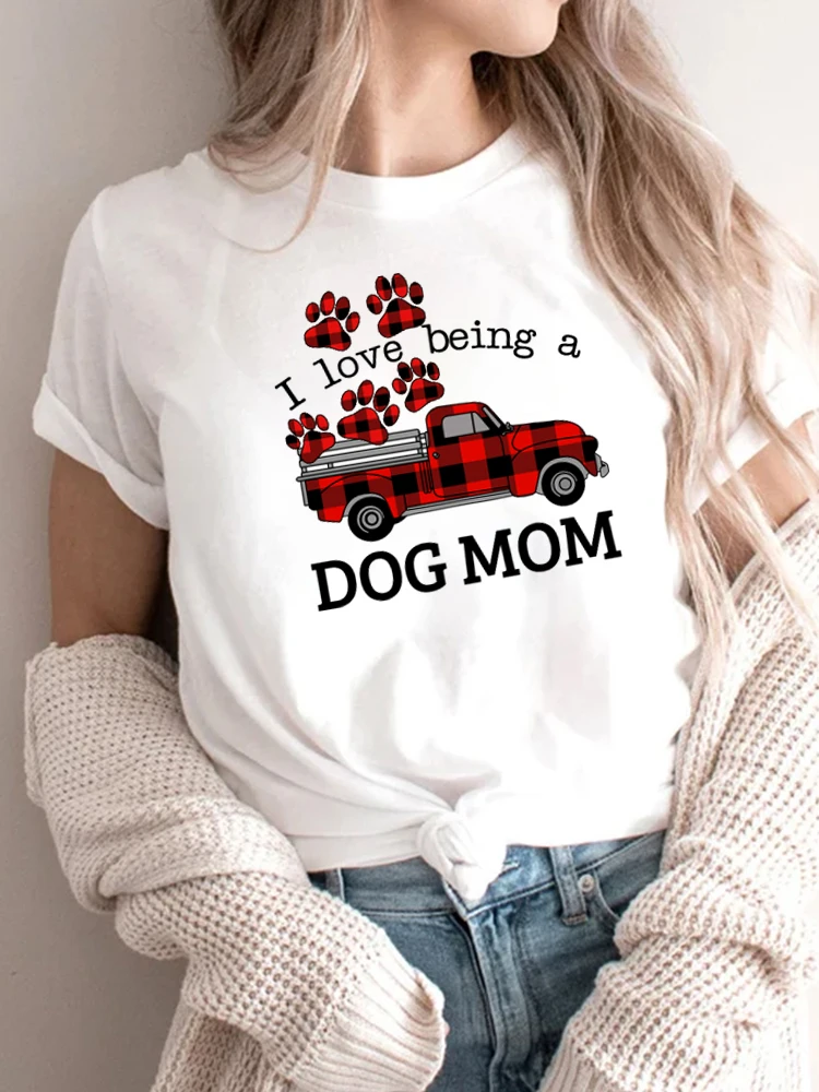 Забавная женская футболка с принтом Эта собака 2022 Новая повседневная на день