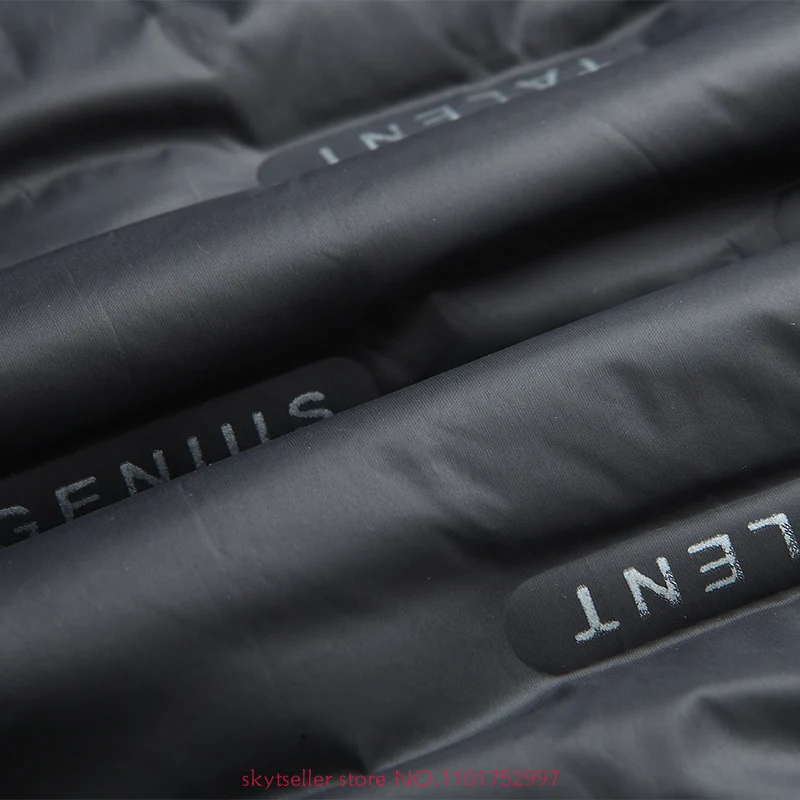 Высококачественная зимняя мужская куртка из натуральной кожи модный бренд