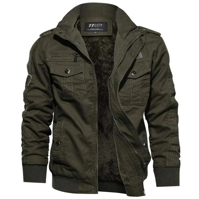 

Men Winter Coats Ticker Warm Down Jackets Balck Casual Winter Jackets i Quality Male Multi-pocket Caro Jackets And Coats6XL