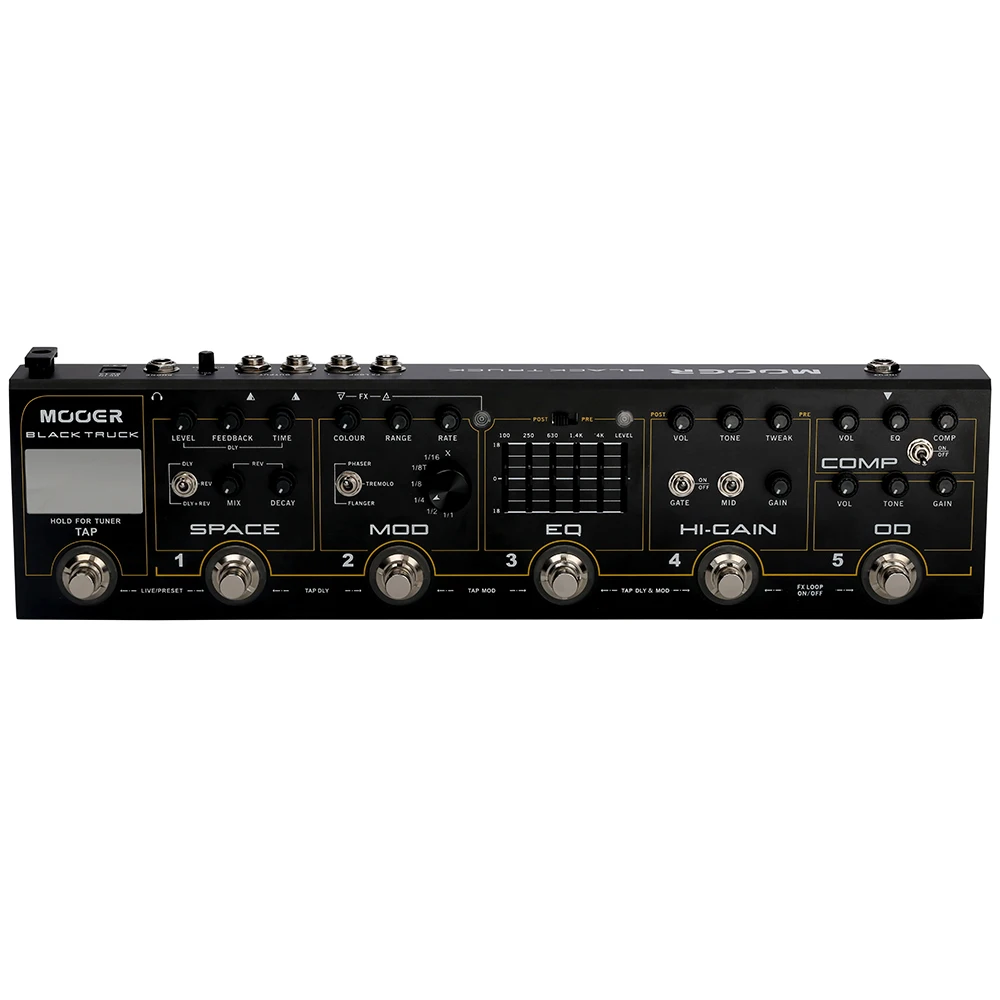 Черный грузовик MOOER CPT2 комбинированные педальные гитары педаль эффектов