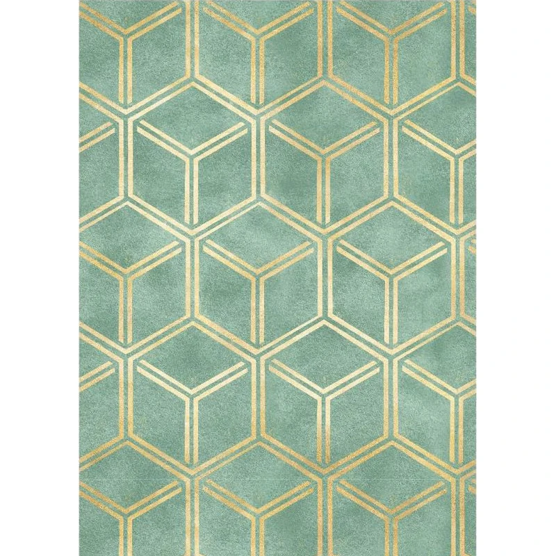 

Geometric Lattice Self Adhesive Wallpapers Living Room Bedroom Kitchen Home Decor Furniture Background Makeover Wall Stickers