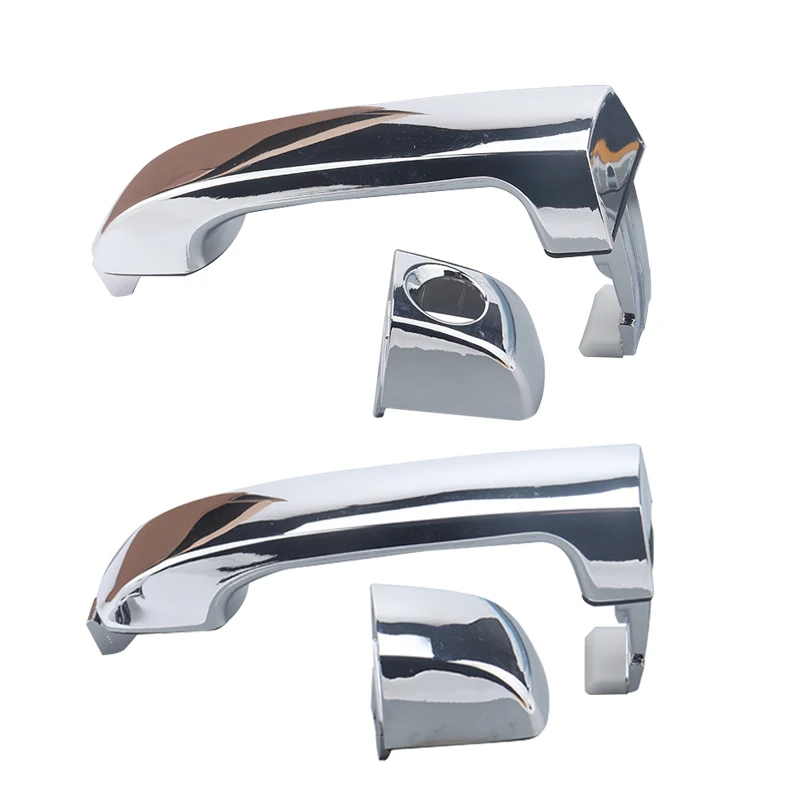 

1 пара, серебристые автомобильные передние и внешние дверные ручки 826513J010, подходит для Hyundai Veracruz 3.8L V6 2007 2008 2009 2010 2011 2012 ABS