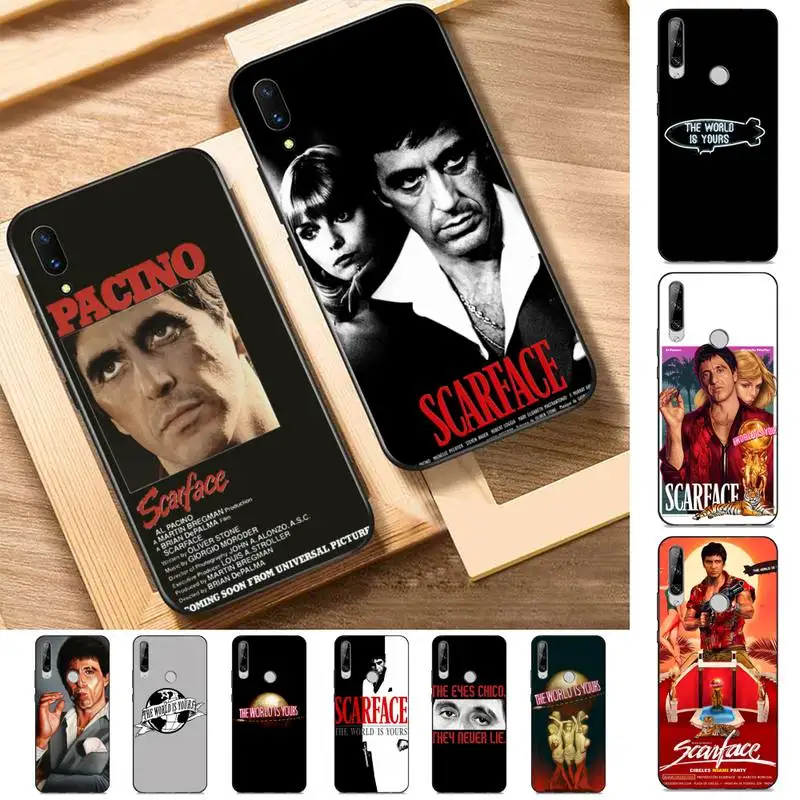 Чехол для телефона Scarface 1983 Film Al Pacino Movie Huawei Y 6 9 7 5 8s prime 2019 2018 enjoy plus | Мобильные