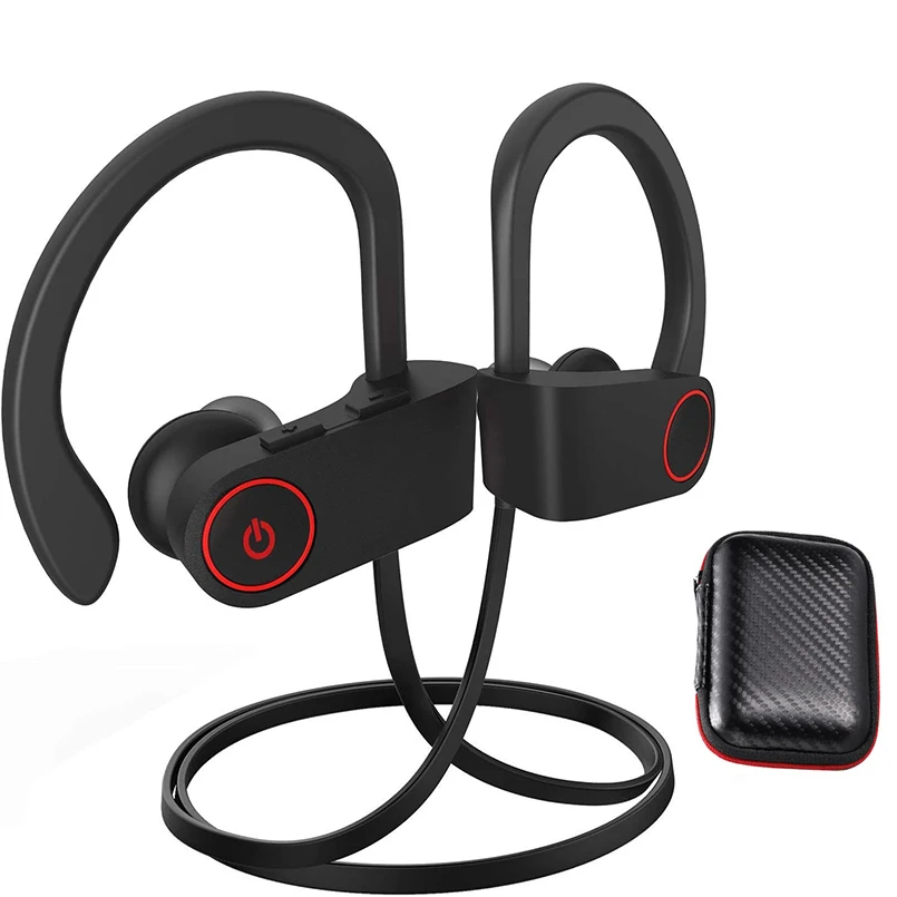 

Wireless Earbuds Bluetooth Neckband Headphones with Mic Volume Remote Control IPX7 Sweatproof CVC6.0 in-Ear Earphones for Sports