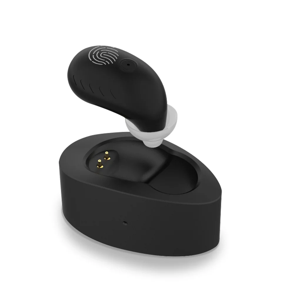 

120dB Invisible Hearing Aid Rechargeable Smart Chip Long Standby Noise Removal ITC Sound Amplifier Deafness Hearing Aids