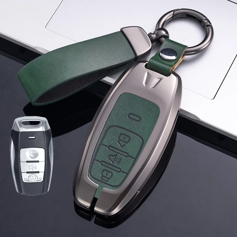 

Zinc Alloy Car Key Case Cover Fob Shell for Great Wall Hover HAVAL H2 H6 Coupe Car Accessories