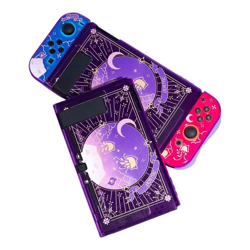 

Jellyfish Switch Shell NS Protective Full Cover Split TPU Soft Case For Switch Accessories Protective Case