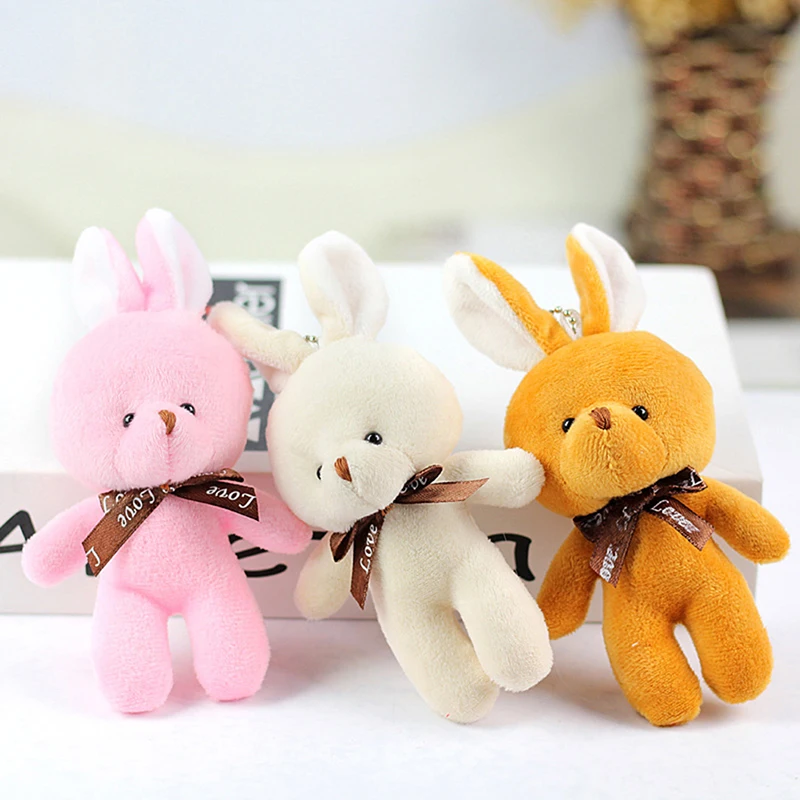 

Bunny Plush Toys New Cute Bow Tie Rabbit Toy Christmas Gift Stuffed Animal Doll For Girls Holiday Gift