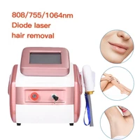 diode laser 755 808 1064nm 3 wavelengths hair removal laser machine cooling head painless laser epilator face body hair removal