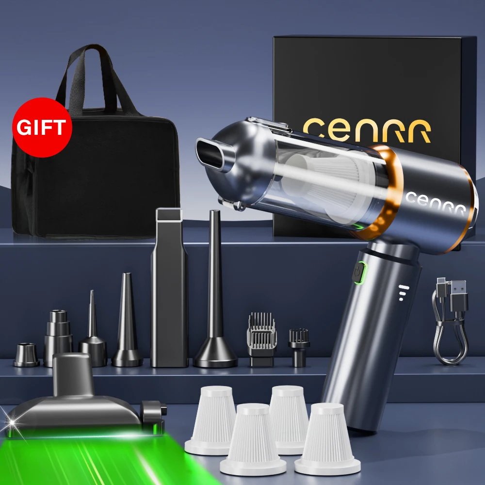 

CENRR 2025 портативный пылесос для автомобиля