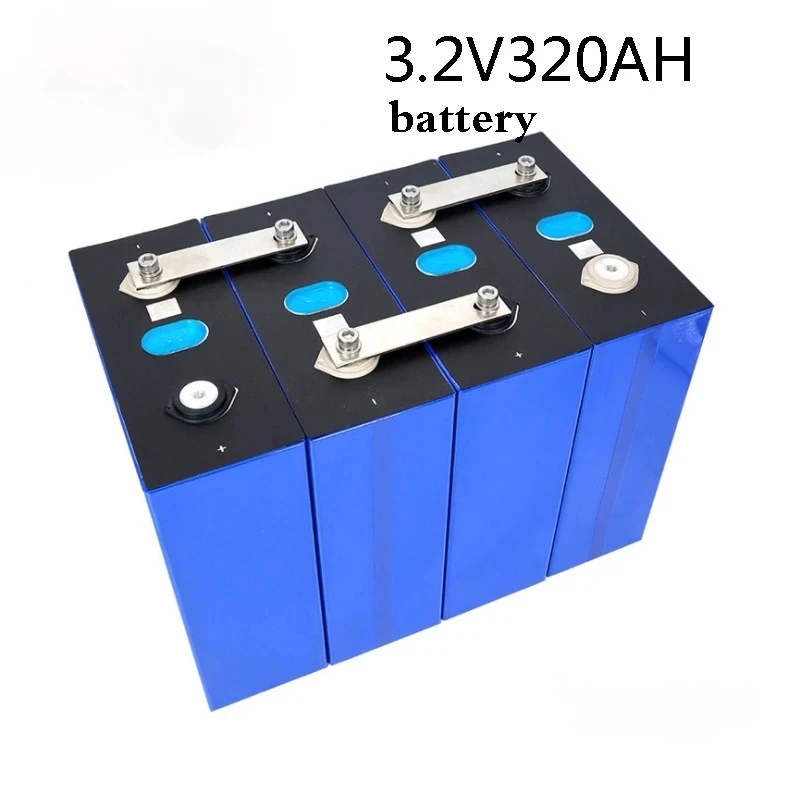 Lifepo4-paquete de baterías de 320Ah, 2-16 piezas, 3,2 V, 12V, 24V, 48V,...