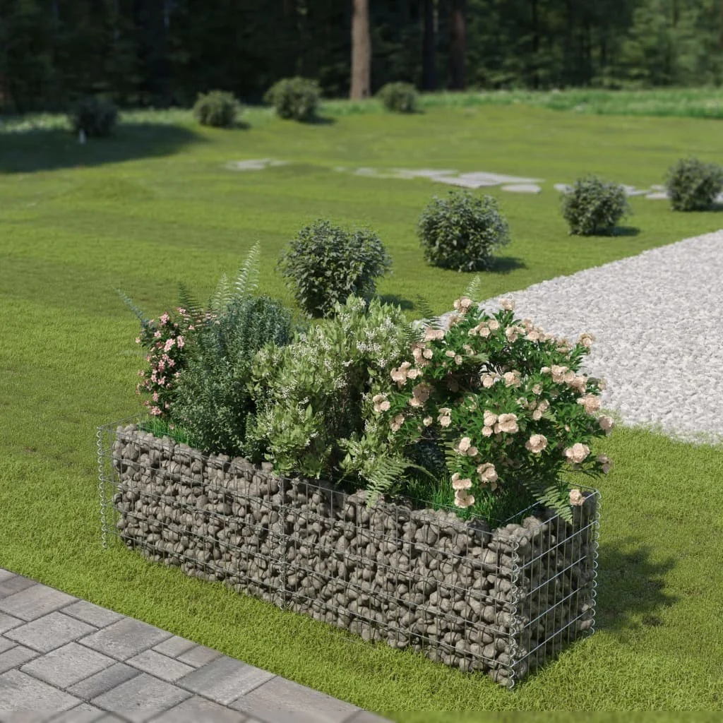 

Gabion плантатор оцинкованная сталь 70,9 "x 19,7" x 19,7"