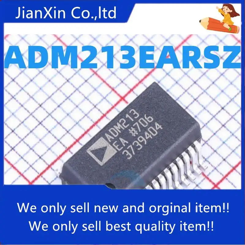 

10 шт. 100% оригинальный новый ADM213EARSZ ADM213 линейный драйвер/ресивер