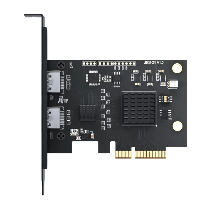 

Live Broadcast Essentials Internal pcie 2CH HDMI 4K 60fps Game Capture Card