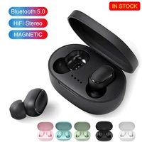 a6s tws earphones wireless bluetooth compatible headset stereo fone sports earbuds compatible for xiaomi huawei iphone