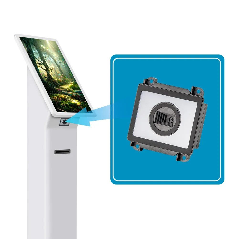 Считыватель Qr-кодов с фиксированным креплением Сканер штрих-кода 1D 2D Встроенный